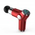 Mini Massagepistole, Mini Massage Gun, Deep Tissue Muskel Massagegerät, Mini Elektrische Muskelmassagepistole mit 4 Massageköpfen und 32 Einstellbaren Geschwindigkeiten für Nacken Schulter Rücken usw