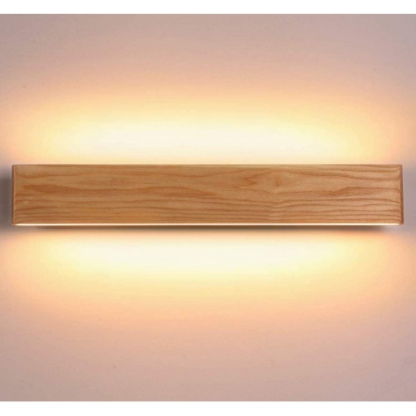 Wandleuchte LED Holz Wandlampe Innen Wandbeleuchtung für Schlafzimmer Flur Korridor Treppe Wohnzimmer Wandleuchte LED Holz Wandlampe Innen Wandbeleuchtung für Schlafzimmer Flur Korridor Treppe Wohnzimmer