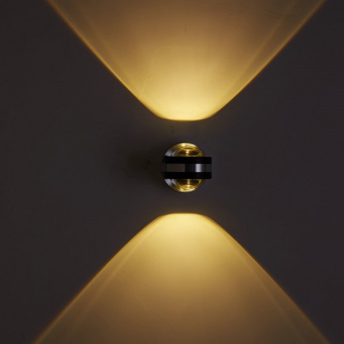 Wandleuchte Wandlampe Wasserdicht Wandbeleuchtung Led doppelseitige Kristallwandleuchte Schlafzimmer Nachttischlampe Wohnzimmer Wandleuchte Bar dekorative Strahler