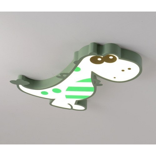 Deckenleuchte für Kinderzimmerlampen, einfacher Cartoon-Stil, Kinderlampenlampen, neue LED-Augenschutz-Schlafzimmerlampe, dreifarbiges Licht, Delfine, kleine gelbe Enten, Flugzeuglichter