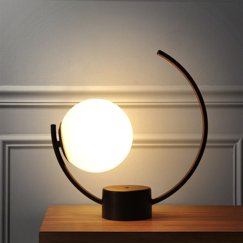 Led Tischlampe Schlafzimmer moderne minimalistische Nachttischlampe