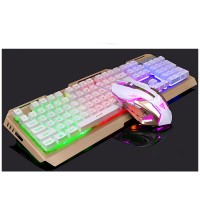 Mechanische Hand Tastatur und Maus Set Notebook Desktop Kabel Spiel Tastatur