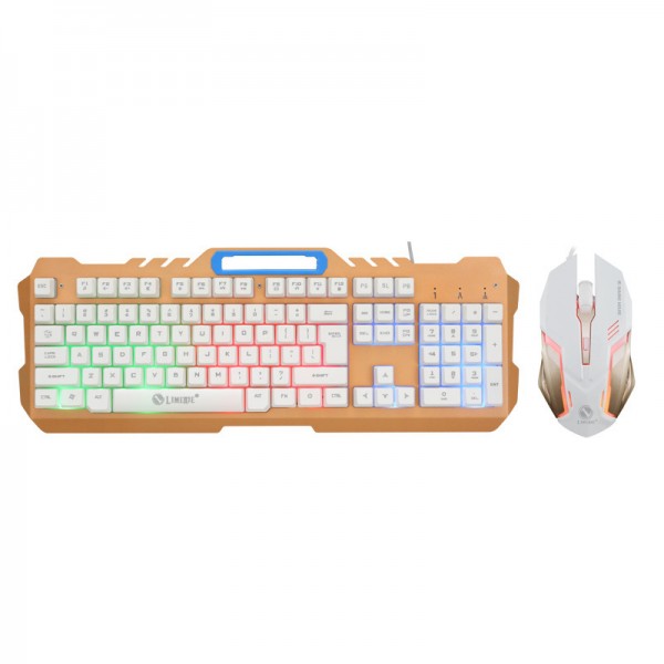 Limei T21 Computer-Maus und Tastatur mit Hintergrundbeleuchtung, kabelgebundene Spieltastatur und mechanische Tastatur Limei T21 Computer-Maus und Tastatur mit Hintergrundbeleuchtung, kabelgebundene Spieltastatur und mechanische Tastatur