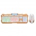 Limei T21 Computer-Maus und Tastatur mit Hintergrundbeleuchtung, kabelgebundene Spieltastatur und mechanische Tastatur Limei T21 Computer-Maus und Tastatur mit Hintergrundbeleuchtung, kabelgebundene Spieltastatur und mechanische Tastatur