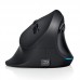 Kabellose ergonomische Maus, optische vertikale 2,4-G-Funkmaus mit einstellbarer DPI 800/1200/1600, Fingerauflage für kleine Finger für große Hände
