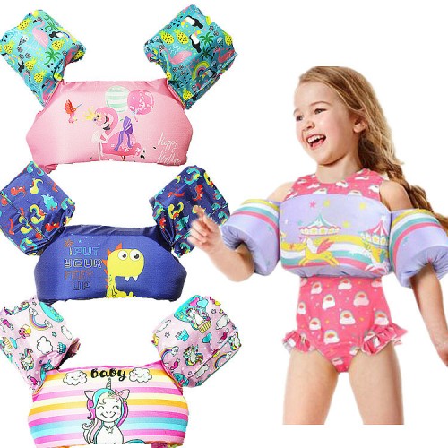 Schwimmflügel Puddle Jumper, für Kinder und Kleinkinder von 2-6 Jahre, 15-30kg, Schwimmhilfe mit verschiedenen Designs für Jungen und Mädchen