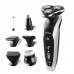 KEMEI™ 7-In-1 Multigrooming-Set Bartschneider Herren Haarschneider Bart Trimmer Pro Haarschneidemaschine Rasieren Haartrimmer Nasentrimmer