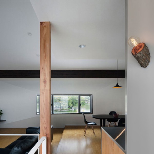 Industrielle Vintage Wandlampen Massivholz LED Nachttischlampe Schlafzimmerlampe Hotel Restaurant Garten Wandleuchten