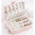 Schmuckkästchen Damen Schmuckkästchen Reise PU-Leder Schmuckkoffer Klein Schmuckbox Reise Schmuck Aufbewahrungsbox Schmuckkästchen für Mädchen Damen