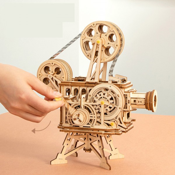 Mechanisch Vitascope Holz Modellbau - 3D Puzzle Holz Erwachsene - Denkspiele Spielzeug Geschenk Teenager ab 14 Jahren