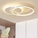 LED Deckenleuchte Moderne Dimmbare Wohnzimmerlampe Ring Designer Deckenlampe Mit Fernbedienung Mode Deckenlampe Minimalistisches Metall Acryl Beleuchtung Schlafzimmer Küche Esszimmer Lichter LED Deckenleuchte Moderne Dimmbare Wohnzimmerlampe Ring Designer Deckenlampe Mit Fernbedienung Mode Deckenlampe Minimalistisches Metall Acryl Beleuchtung Schlafzimmer Küche Esszimmer Lichter