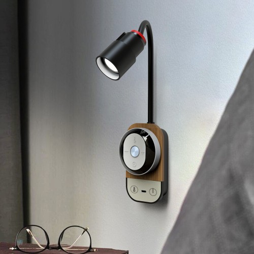Multifunktionale Nachttisch-Lesewandleuchte Grenzüberschreitende kreative magnetische Absaugung Fernbedienung Schlafzimmer Arbeitszimmer Augenschutz Dimmen