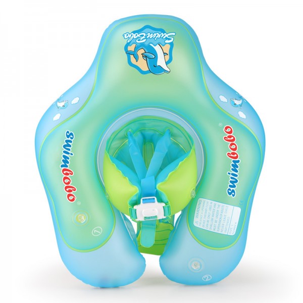 Baby-Schwimmring Liegering Aufblasbarer Baby-Liegering Kletterring mit Sitztasche für Kinder