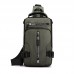 Multifunktionale Brusttasche für Herren, modisch, lässig, Schultertasche, wasserdicht, Raumtuch, kleiner Rucksack