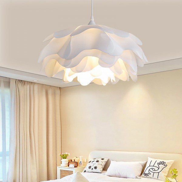 Schlafzimmer-Kronleuchter, nordischer kreativer moderner einfacher Persönlichkeit, warmer romantischer Blumen-Kronleuchter