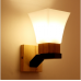 Skandinavische moderne hölzerne Esszimmer Ganglampen und Laternen einfache und kreative Wohnzimmer Schlafzimmer Korridor LED Wandleuchte