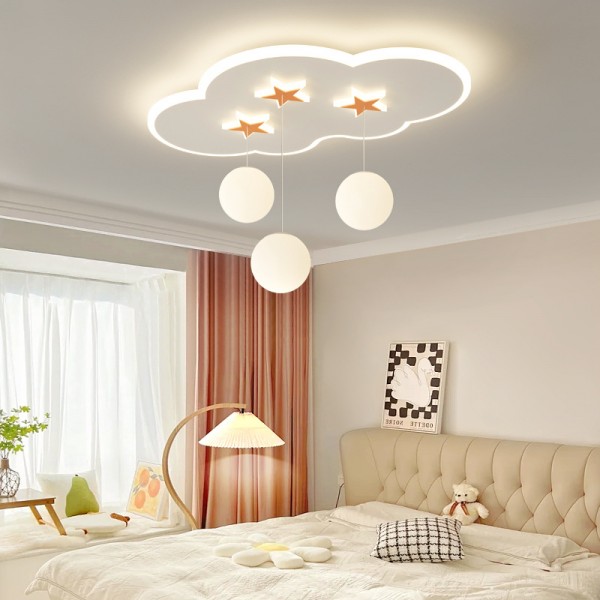 Kinderzimmer Schlafzimmerlampe schlichte moderne Deckenleuchte