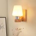 Nordic log wandleuchte led schlafzimmer lampe nachttisch wandleuchte persönlichkeit kreative hotel innenwandleuchte nach hause