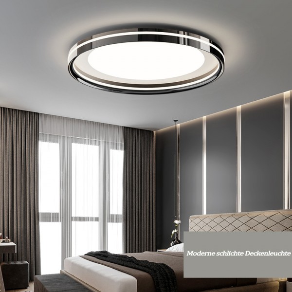 Modernes, minimalistisches Licht, luxuriöser LED-Augenschutz, ultradünne Raumleuchte, Hauptschlafzimmer-Deckenleuchte