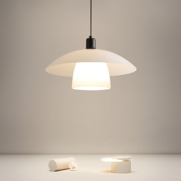 Minimalistischer Nachttisch-Kronleuchter im Hauptschlafzimmer, kleiner moderner minimalistischer Esszimmer-Arbeitszimmer-Kronleuchter, Designlampe im Wabi-Sabi-Stil
