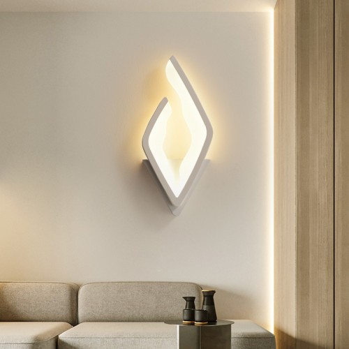 Moderne minimalistische Schlafzimmer Nachttischlampe Wohnzimmer Sofa Hintergrund Wandlampe minimalistische Korridor Ganglampe
