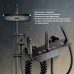 Multifunktionales Duschsystem, Messingkörper, quadratischer Brausekopf, mit Handbrause, mit Hochdruckspritzpistole, Schwarz, Pistolengrau, Weiß Multifunktionales Duschsystem, Messingkörper, quadratischer Brausekopf, mit Handbrause, mit Hochdruckspritzpistole, Schwarz, Pistolengrau, Weiß