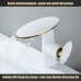 Badezimmer Wasserfall Wasserhahn, Moderne Ein-Griff-Hahn, Warm- und Kaltwasserhahn aus Messing, Pilzförmiger Badarmatur,High Flow、Breiter Auslauf、Antike