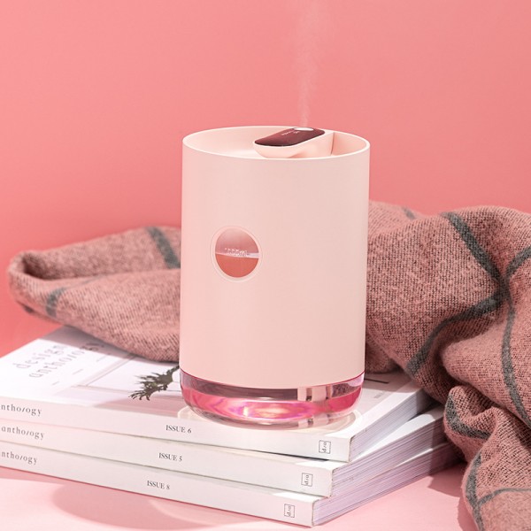 Mini-Luftbefeuchter, feuchtigkeitsspendende USB-Feuchtigkeitscreme, leiser Luftbefeuchter für das Home Office-Schlafzimmer