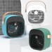 Tragbare Klimaanlage, wiederaufladbarer persönlicher Luftkühler mit 3 Geschwindigkeiten, Dauer 4–8 Stunden, leiser Mini-Klimaanlagenventilator, Schreibtischlüfter für Zuhause, Schlafzimmer, Reisen und Büro Tragbare Klimaanlage, wiederaufladbarer persönlicher Luftkühler mit 3 Geschwindigkeiten, Dauer 4–8 Stunden, leiser Mini-Klimaanlagenventilator, Schreibtischlüfter für Zuhause, Schlafzimmer, Reisen und Büro