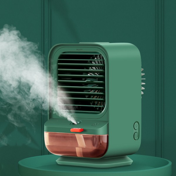 Desktop-Luftkühler, Mini-Luftbefeuchtungs-Sprühventilator, tragbarer kleiner Luftkühler für den Haushalt, USB-Wasserkühlungs-Klimaanlagenventilator Desktop-Luftkühler, Mini-Luftbefeuchtungs-Sprühventilator, tragbarer kleiner Luftkühler für den Haushalt, USB-Wasserkühlungs-Klimaanlagenventilator
